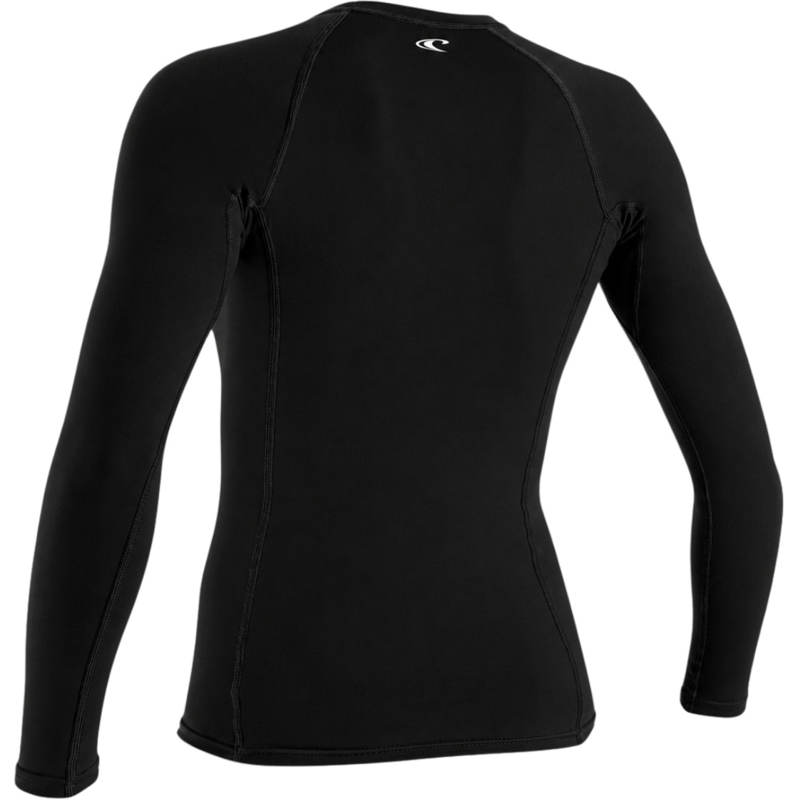 2026 O'Neill Womens Basic Skins Long Sleeve Rash Vest 5718 - Black